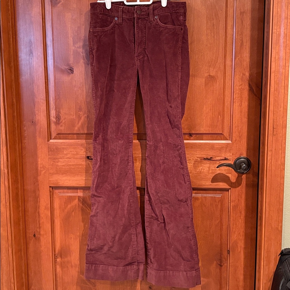 Wrangler Corduroy High Rise Jeans